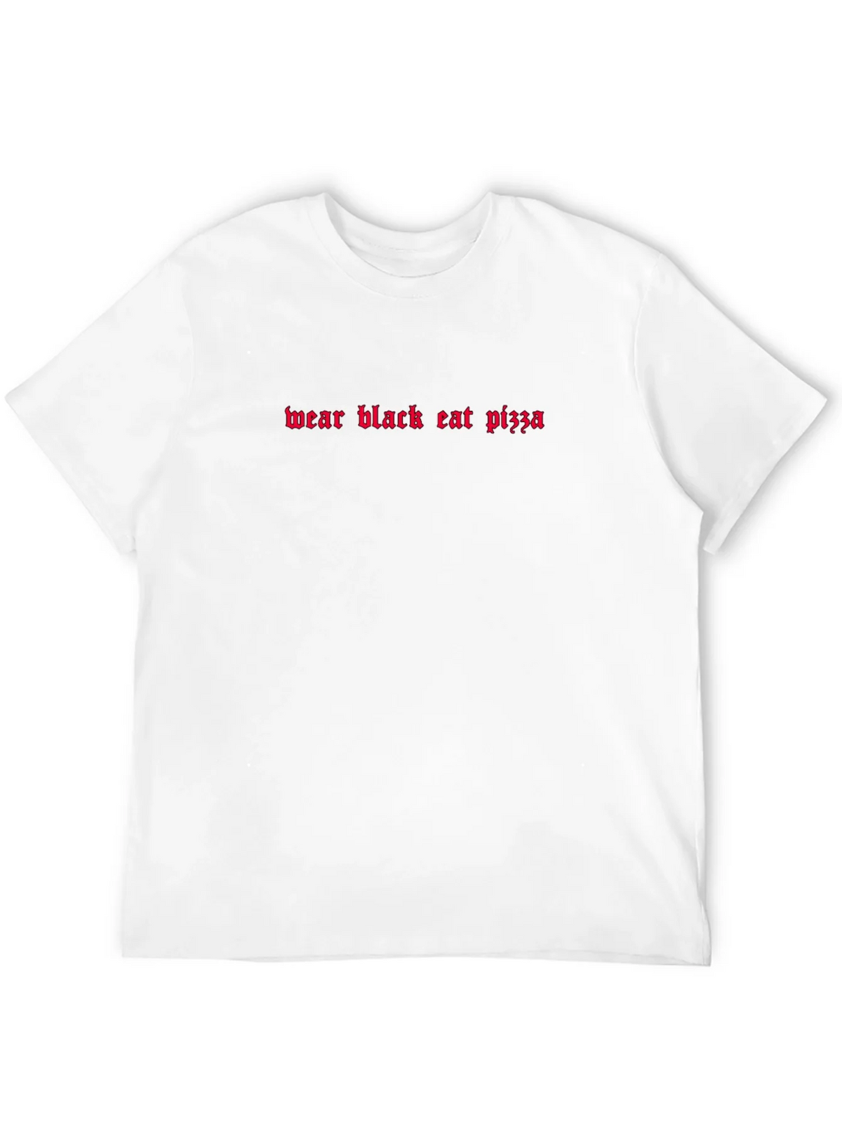 Wear Black Eat Pizza Graphic Tee - T-Shirt product image 11