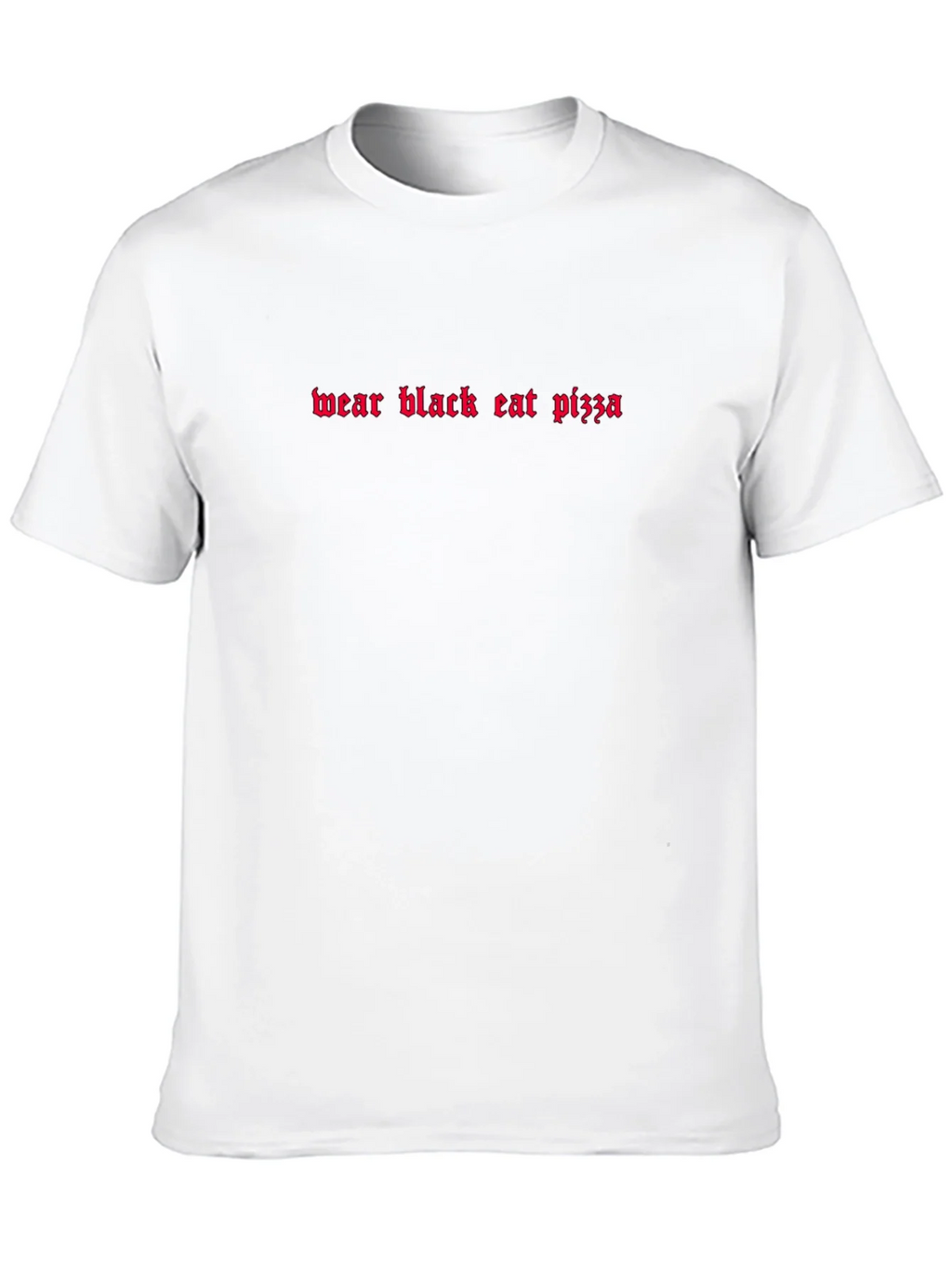 Wear Black Eat Pizza Graphic Tee - T-Shirt product image 9