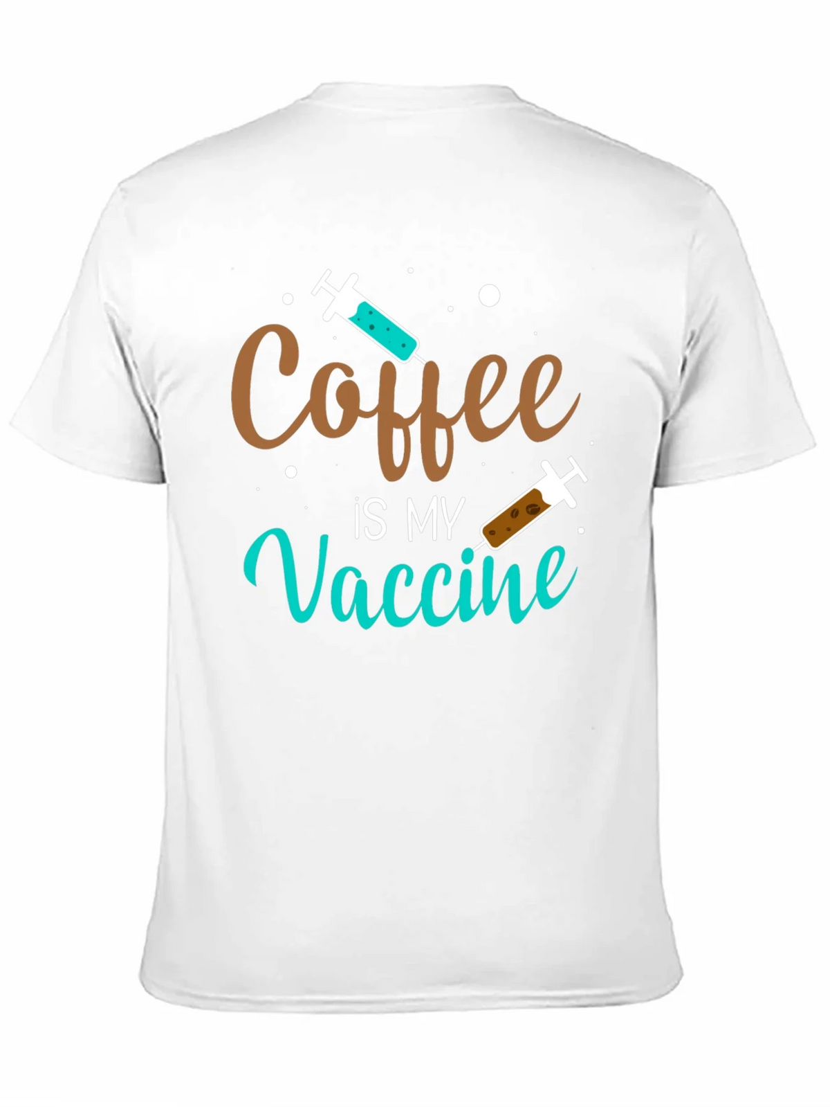 Coffee is My Vaccine T-Shirt - Funny & Comfortable product image 10