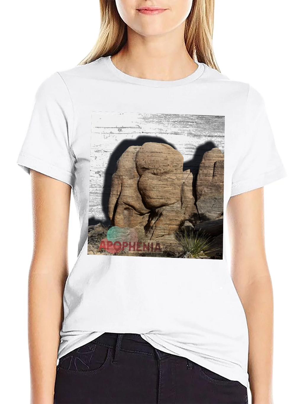 Apophenia Desert Rocks Graphic Tee - Black product image 7