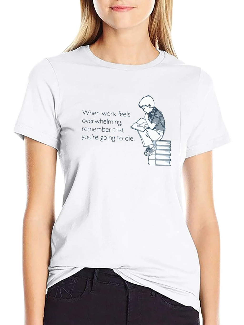 Mortality Reminder T-Shirt - Dark Humor Tee product image 8