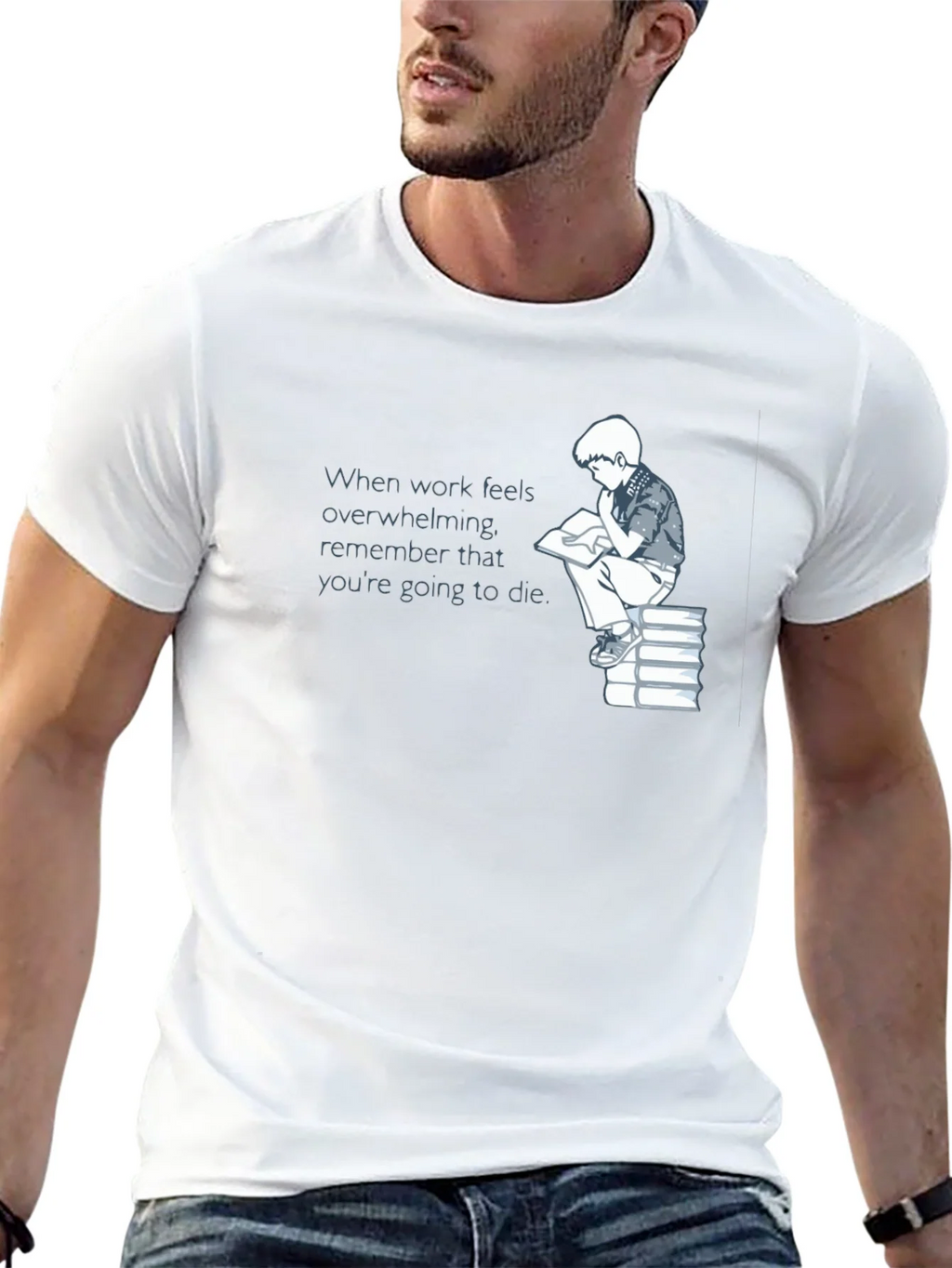 Mortality Reminder T-Shirt - Dark Humor Tee product image 12