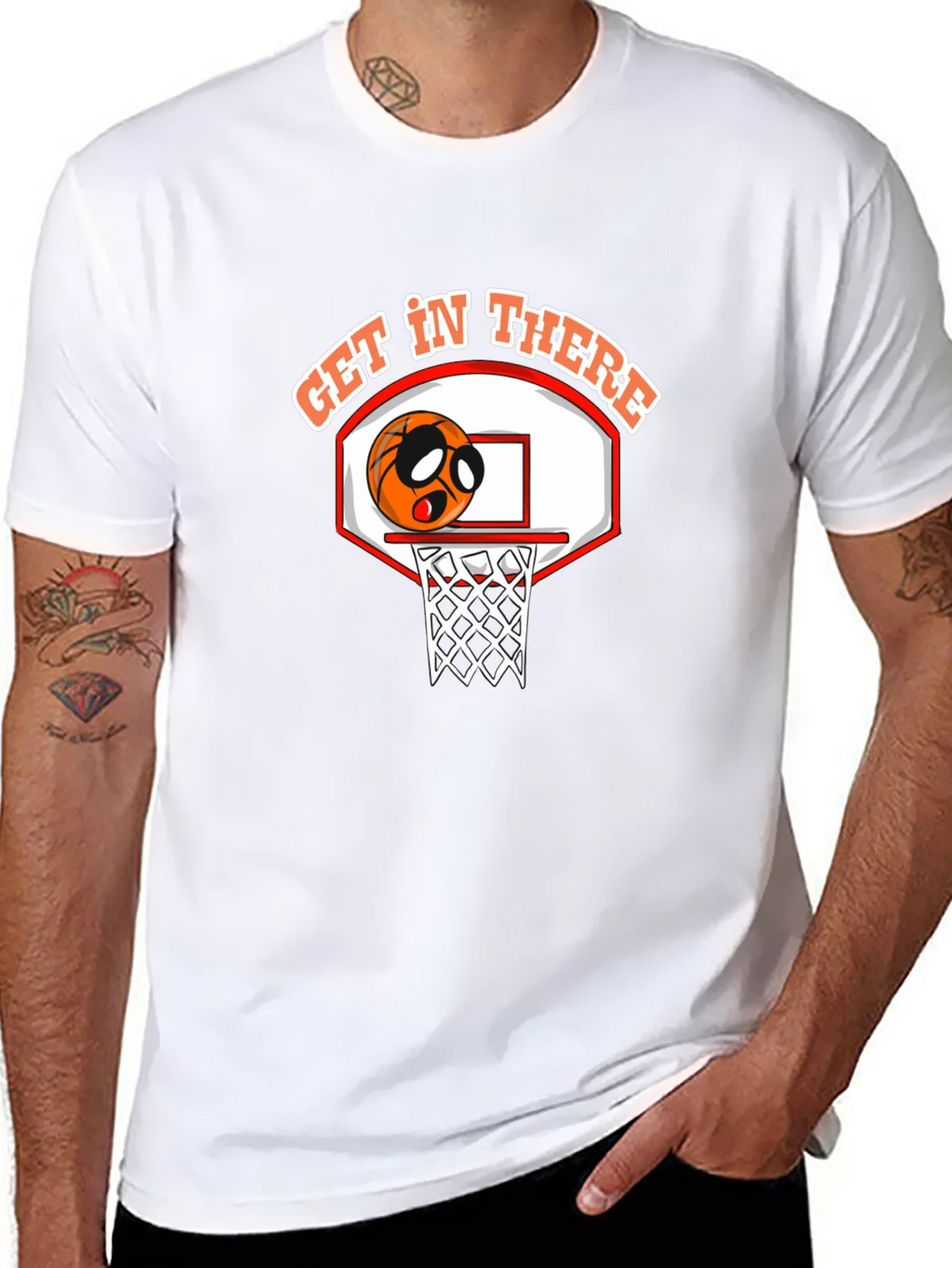 Basketball Get In There Graphic Tee product image 7