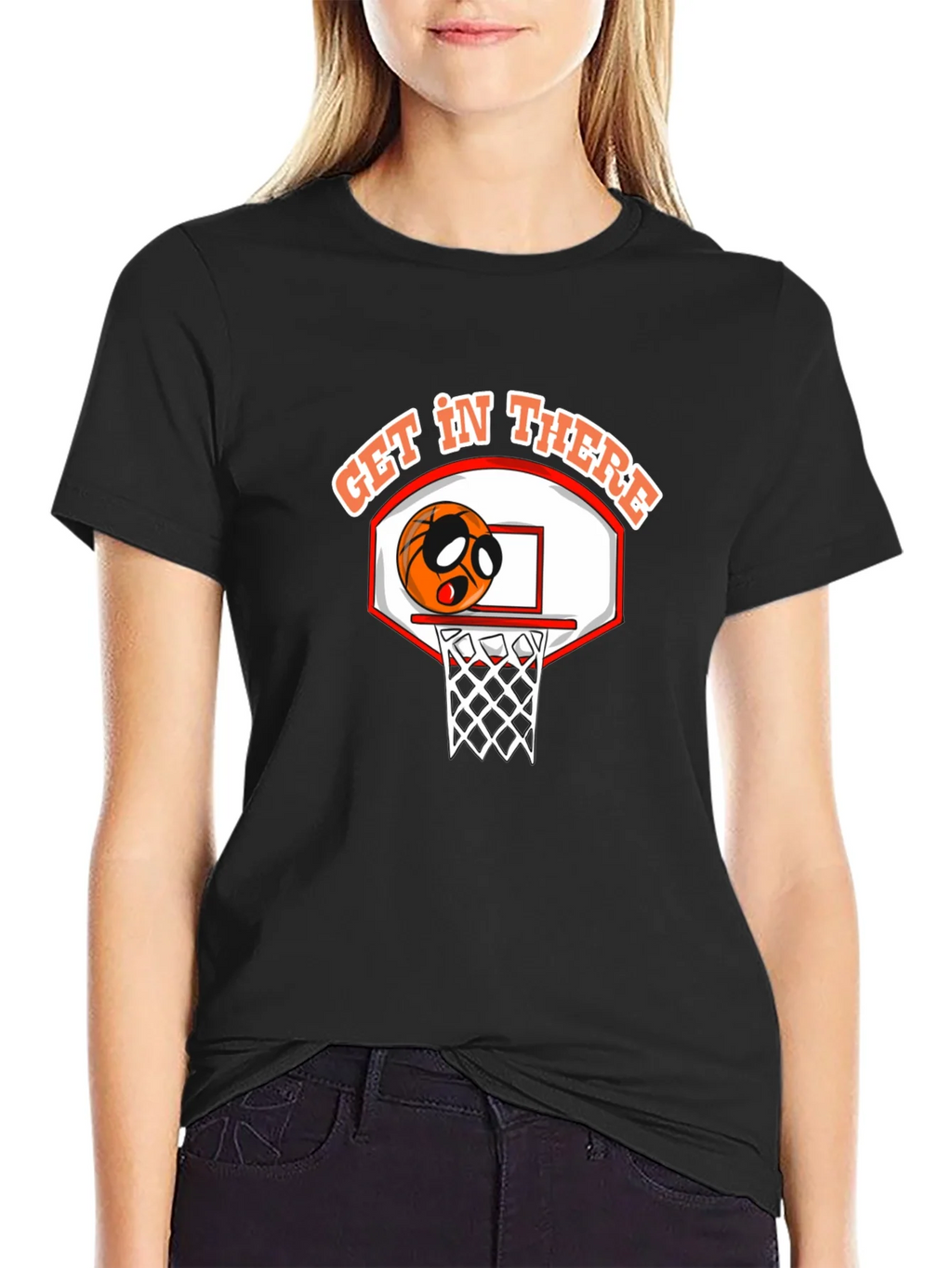 Basketball Get In There Graphic Tee product image 2