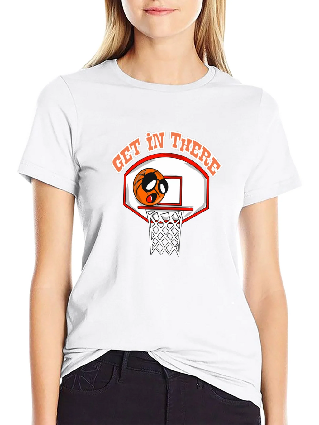 Basketball Get In There Graphic Tee product image 8