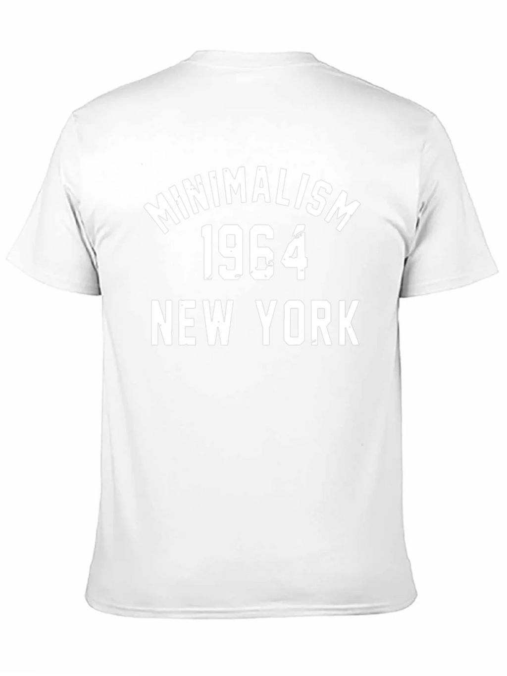 Minimalism 1964 New York Black Graphic T-Shirt product image 10