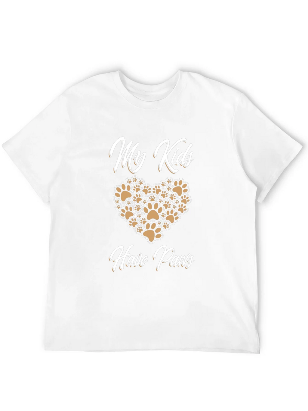 My Kids Have Paws T-Shirt | Novelty Pet Lover Tee product image 11