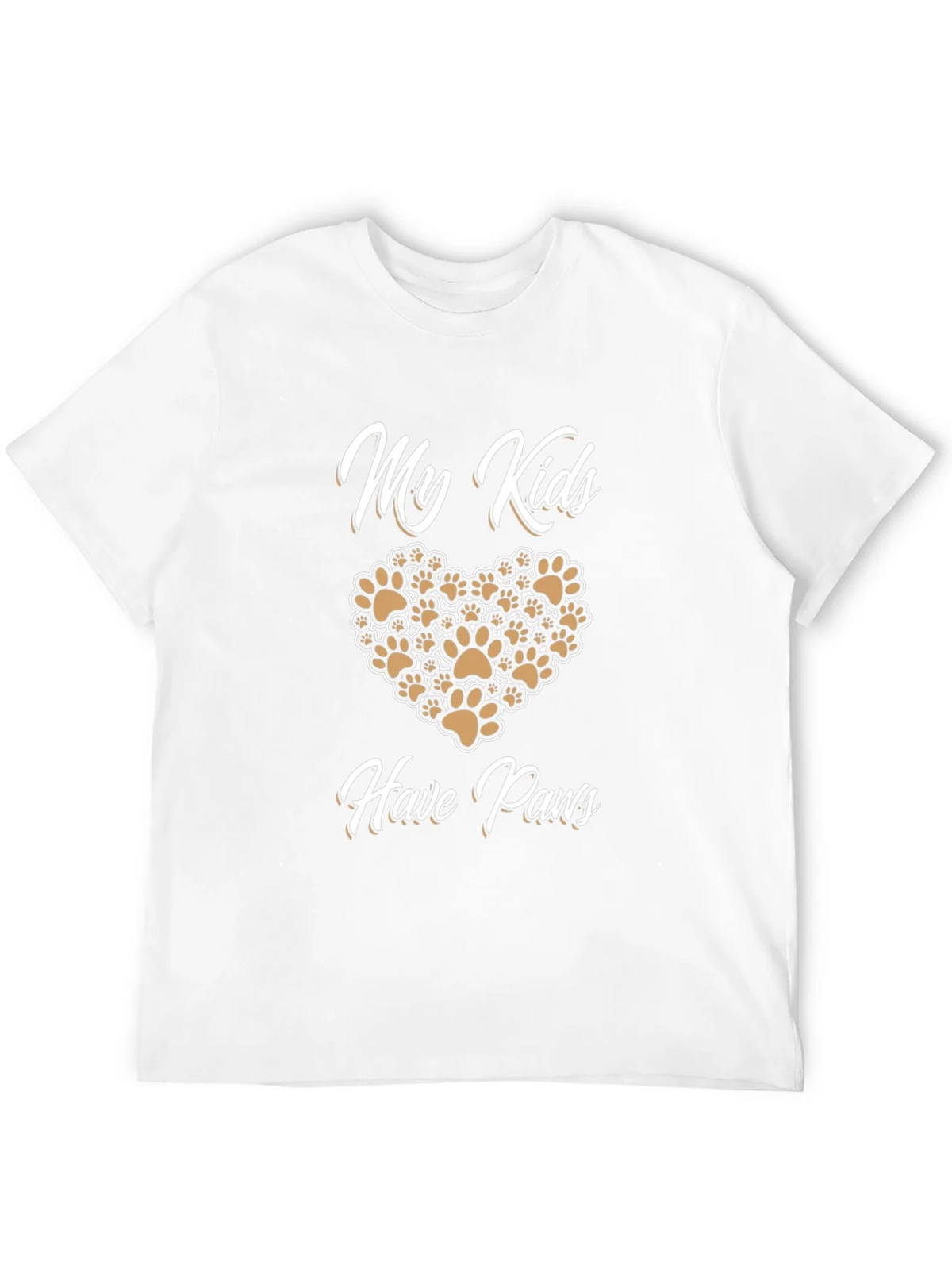 My Kids Have Paws T-Shirt | Novelty Pet Lover Tee product image 11