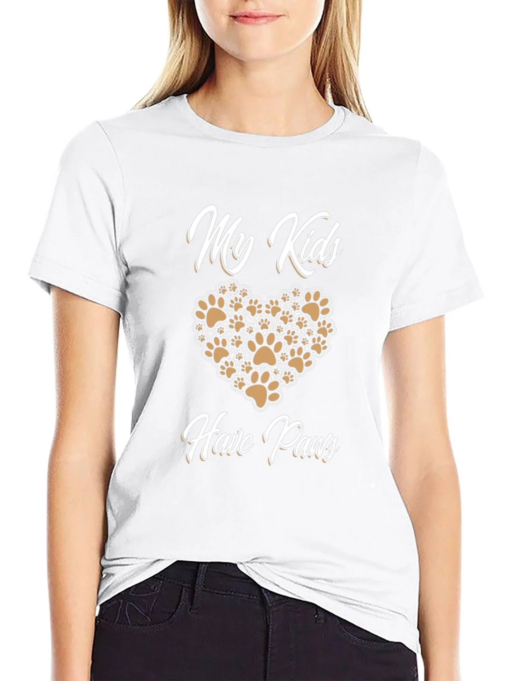 My Kids Have Paws T-Shirt | Novelty Pet Lover Tee product image 8