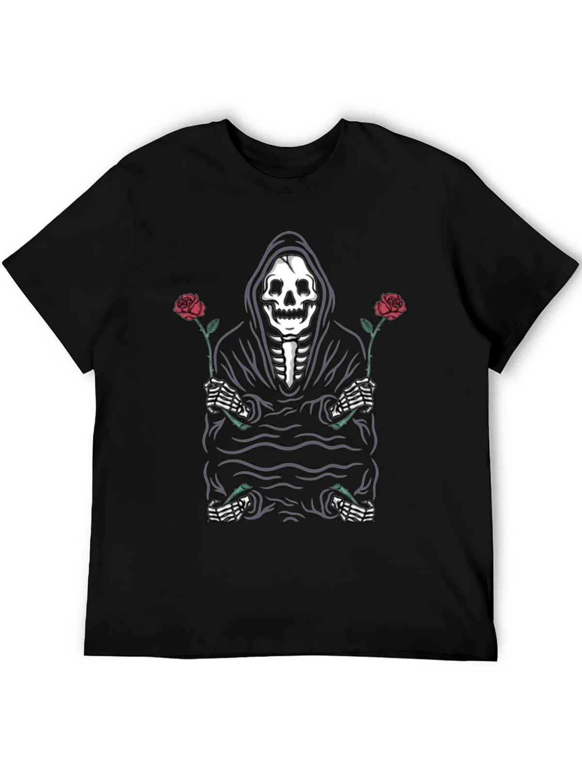 Grim Reaper Rose T-Shirt product image 5