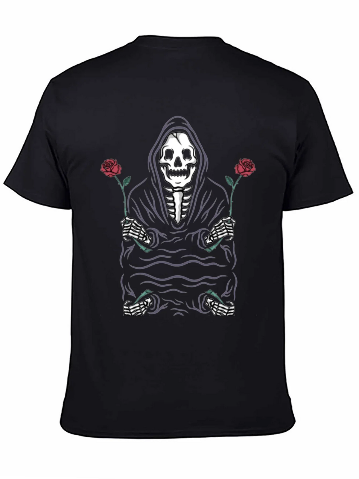 Grim Reaper Rose T-Shirt product image 4