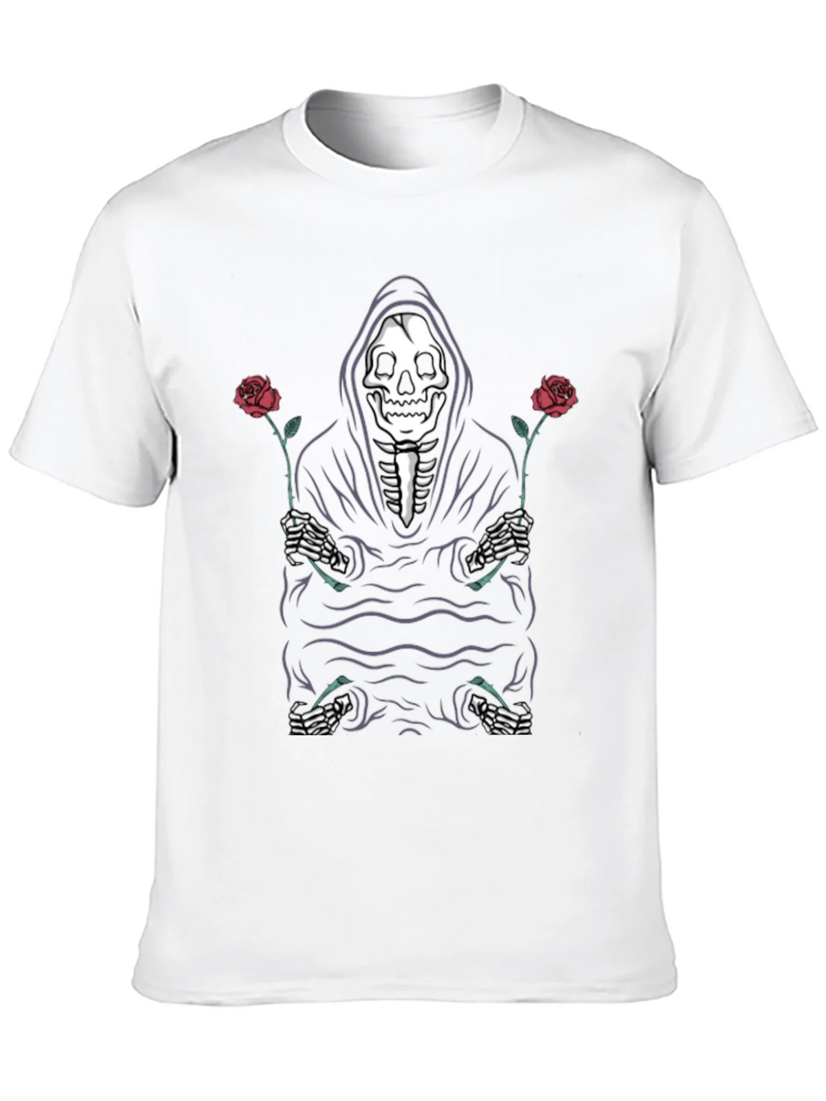 Grim Reaper Rose T-Shirt product image 9