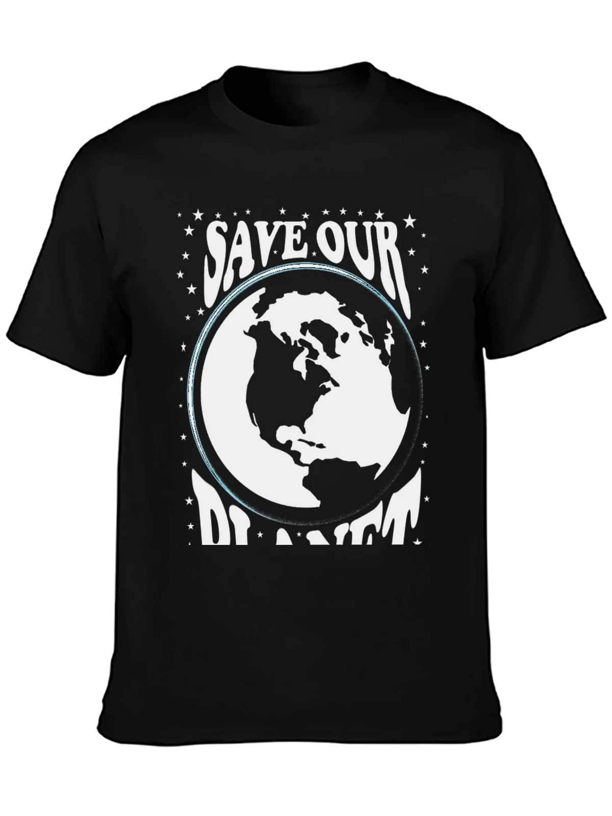 Save Our Planet Graphic Tee - Black product image 3