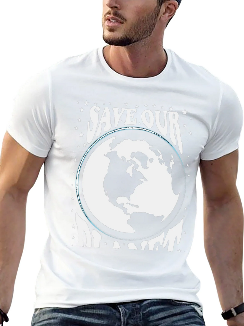 Save Our Planet Graphic Tee - Black product image 12