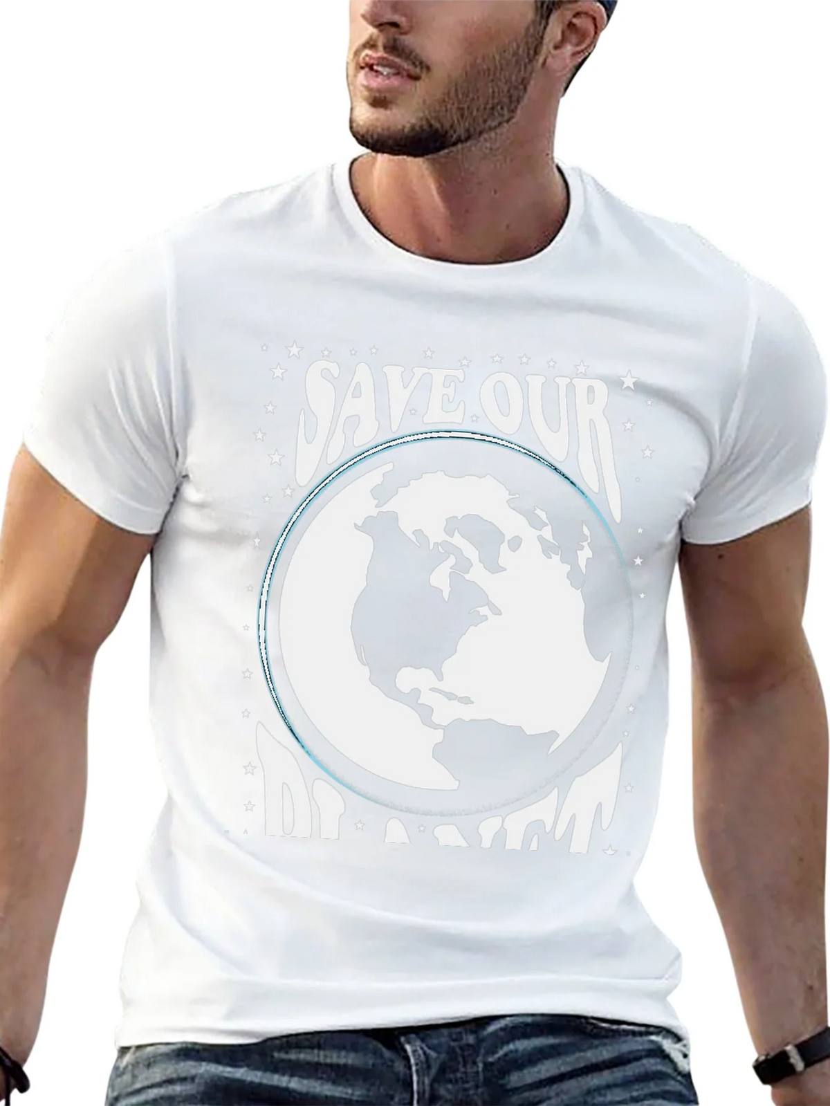 Save Our Planet Graphic Tee - Black product image 12