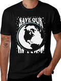 Save Our Planet Graphic Tee - Black product image 1