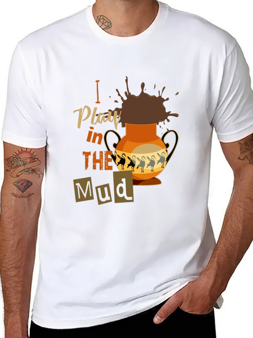 I Play in the Mud T-Shirt product image 7
