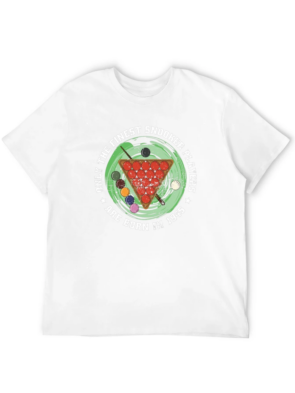 Finest Snooker Players Born in 1945 Black T-Shirt product image 11