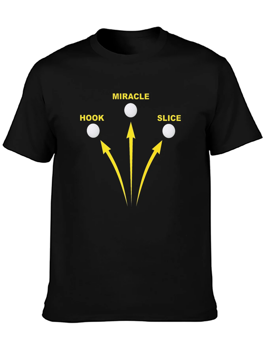 Golf Hook Slice Miracle Graphic T-Shirt product image 3