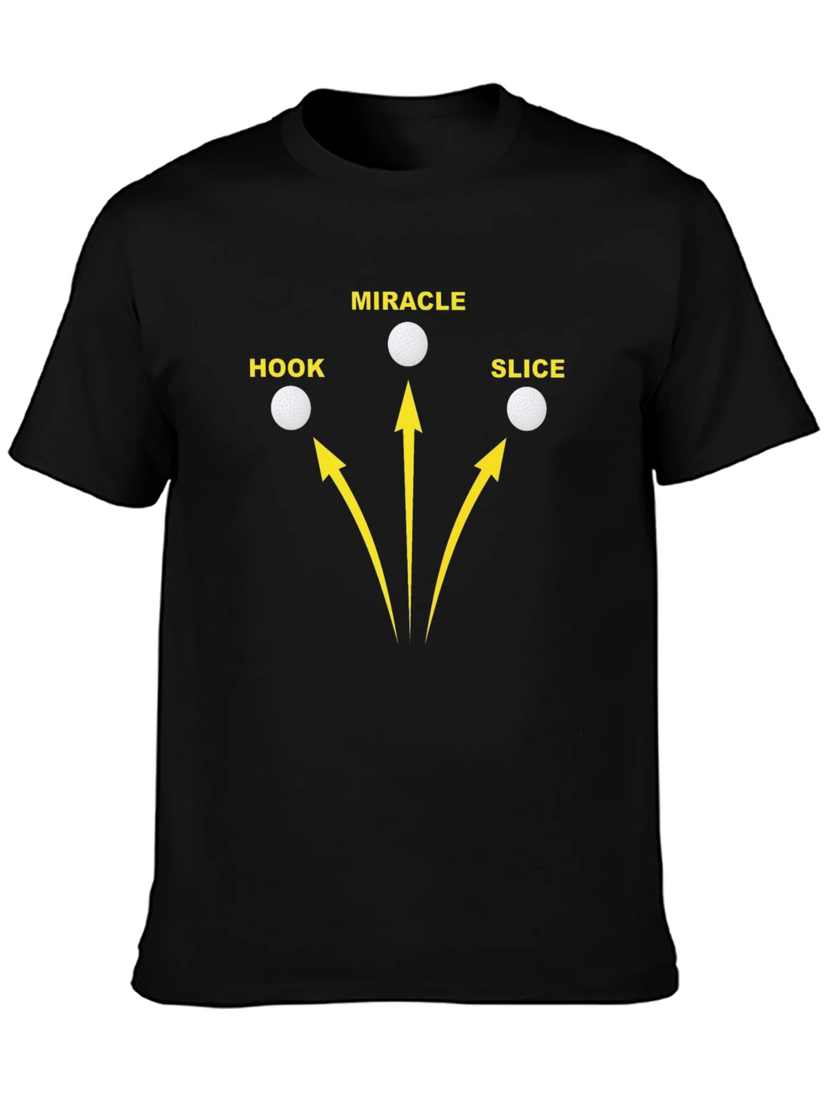 Golf Hook Slice Miracle Graphic T-Shirt product image 3