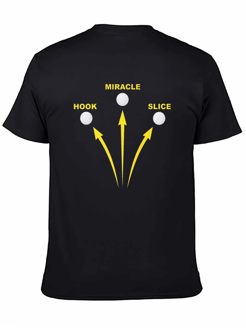 Golf Hook Slice Miracle Graphic T-Shirt product image 4