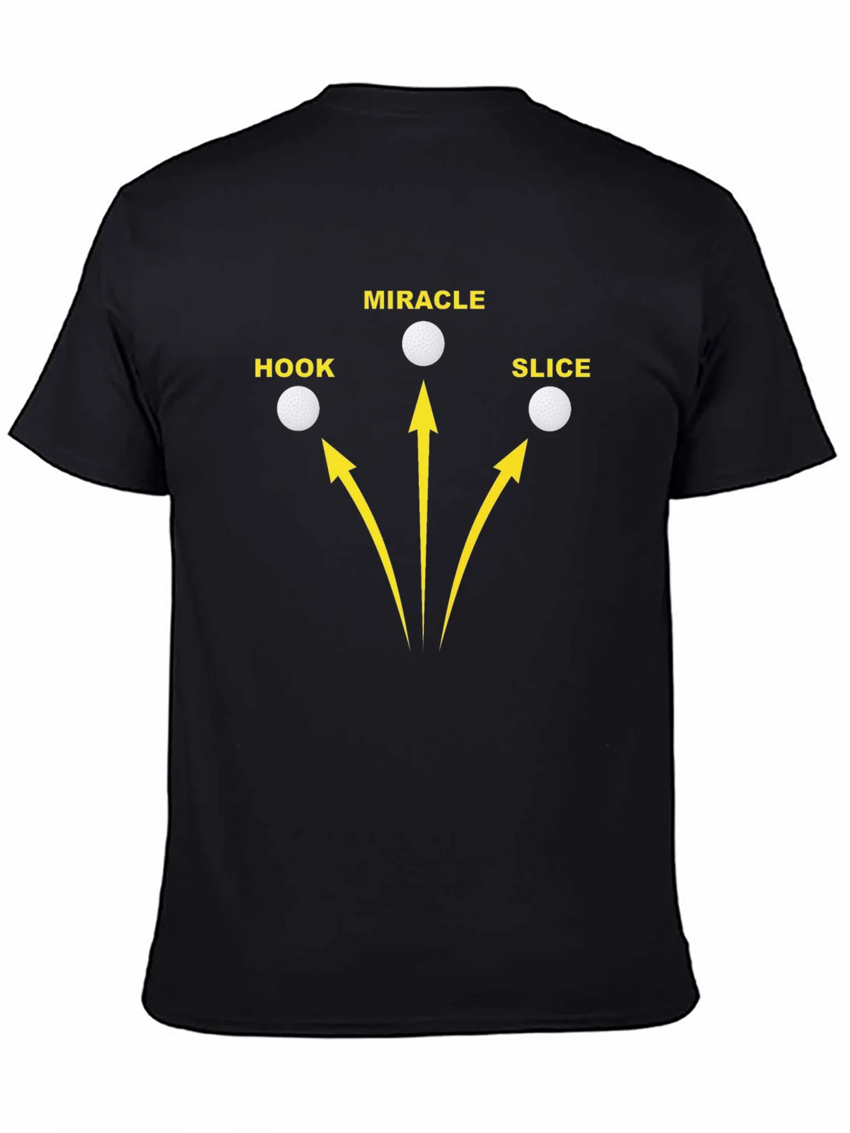 Golf Hook Slice Miracle Graphic T-Shirt product image 4