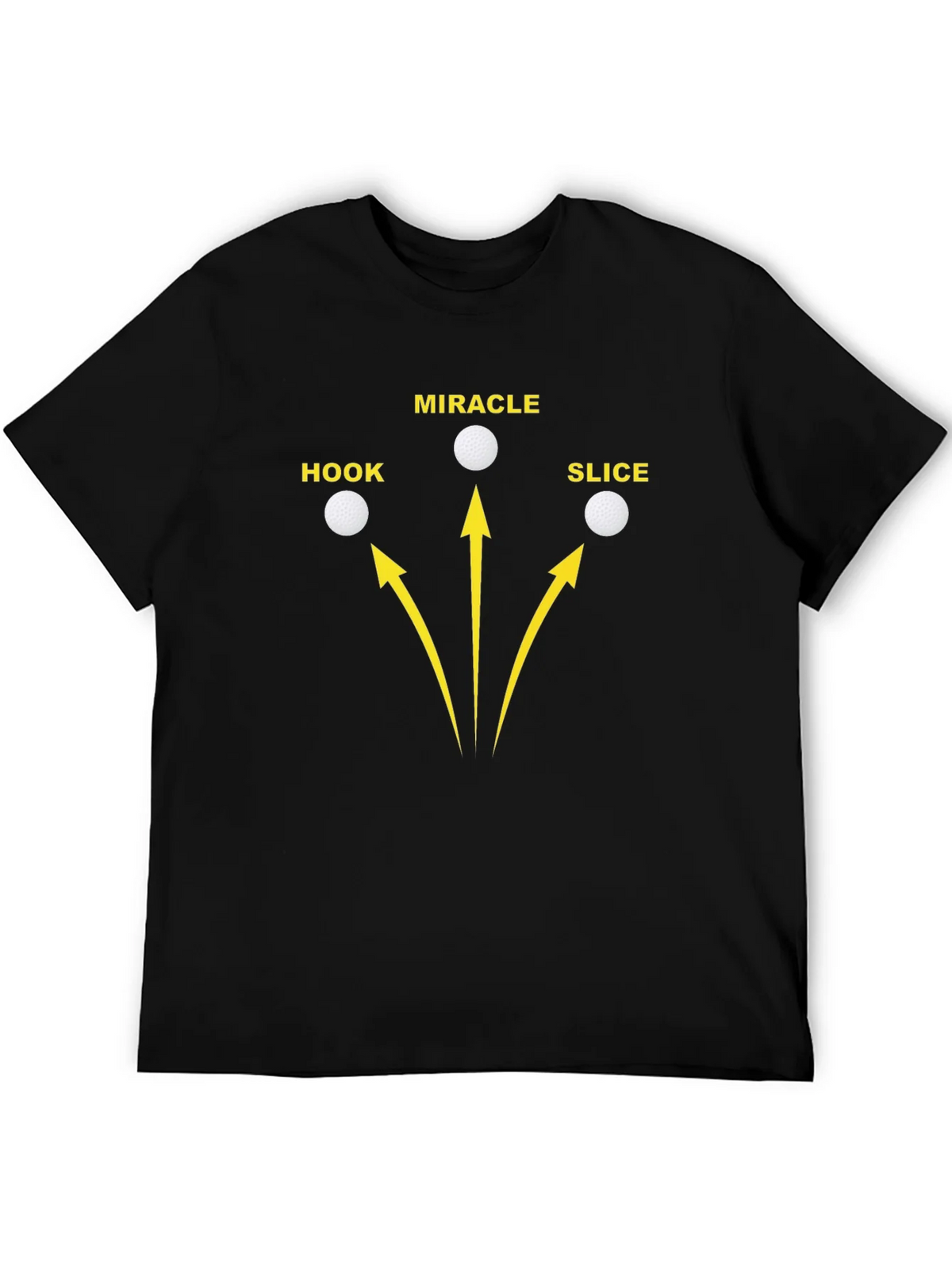 Golf Hook Slice Miracle Graphic T-Shirt product image 5