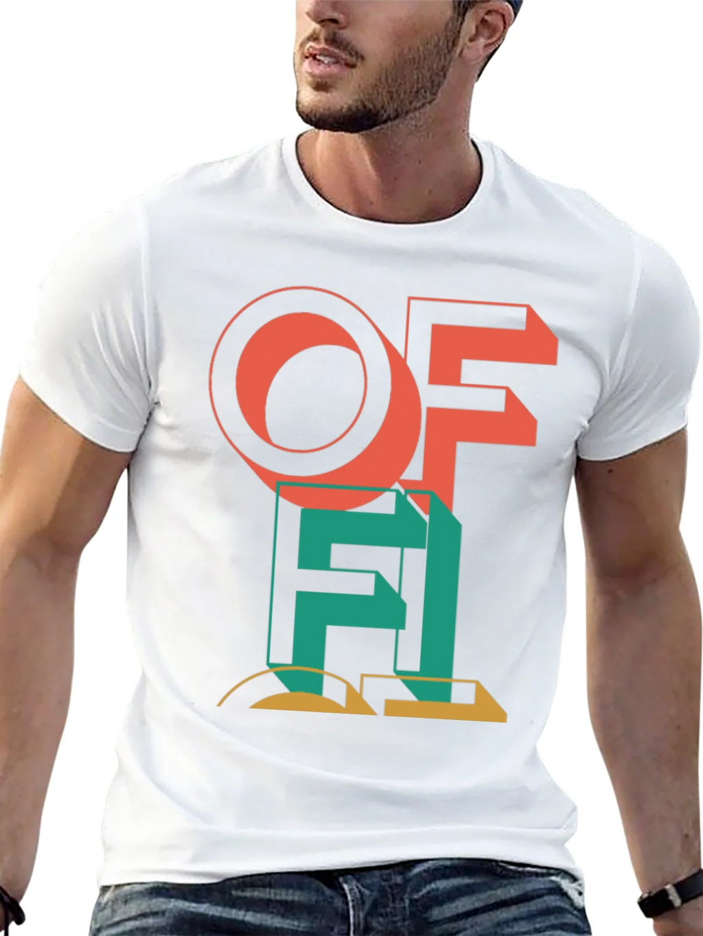 Modern Art Graphic Tee - Black product image 12