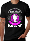 All Women Are Created Equal But The Best Born In May T-Shirt product image 1