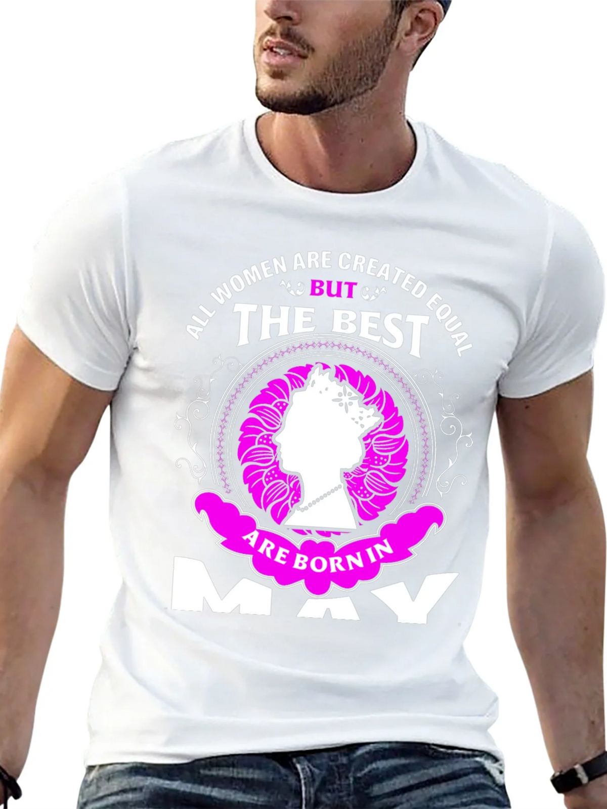 All Women Are Created Equal But The Best Born In May T-Shirt product image 12
