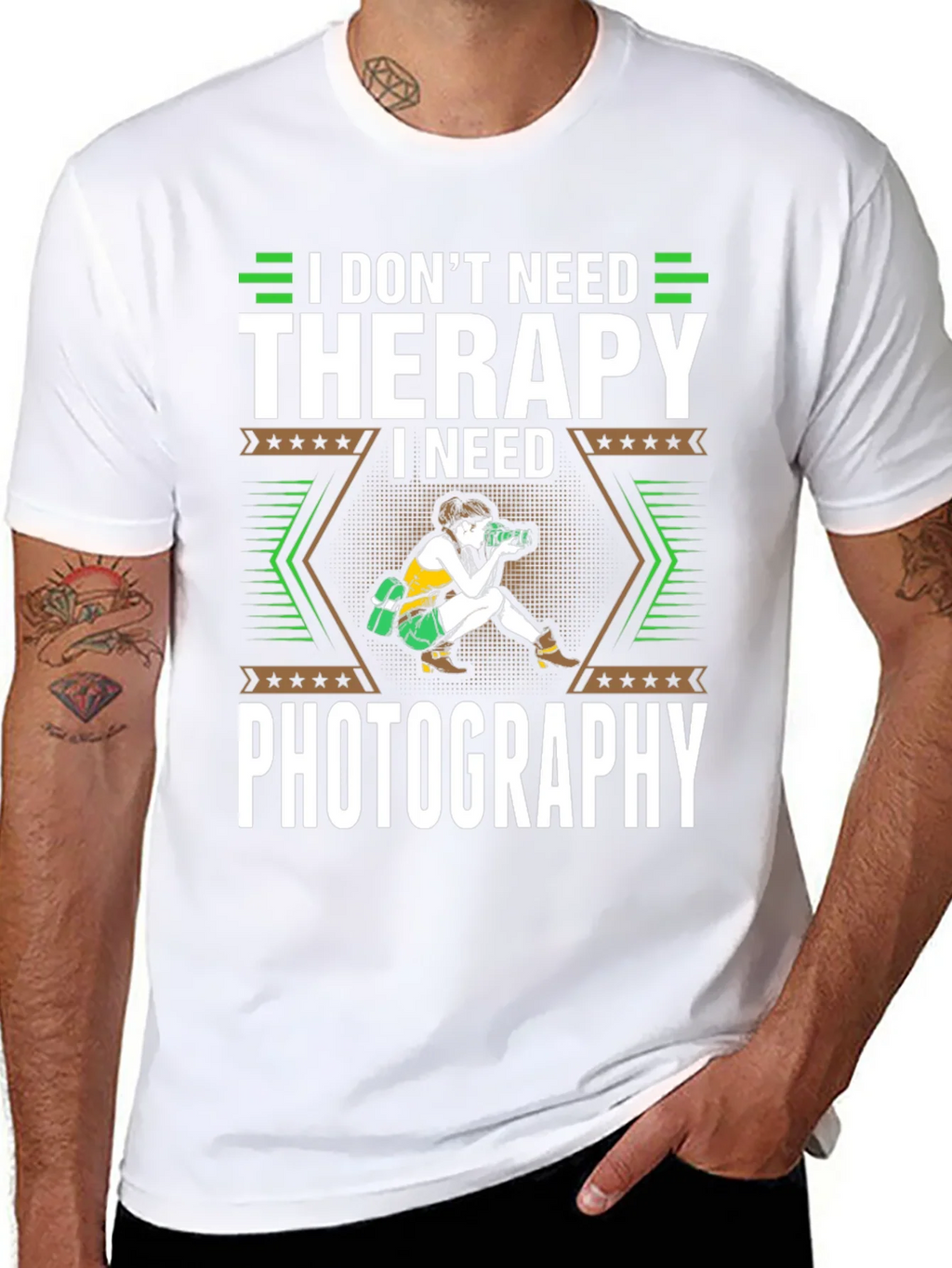 I Dont Need Therapy I Photography T-Shirt product image 7