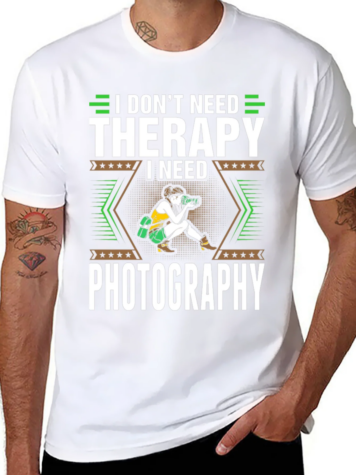 I Dont Need Therapy I Photography T-Shirt product image 7