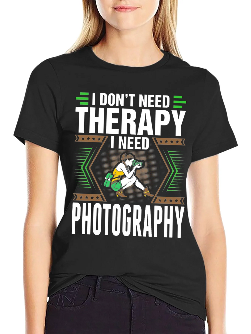 I Dont Need Therapy I Photography T-Shirt product image 2