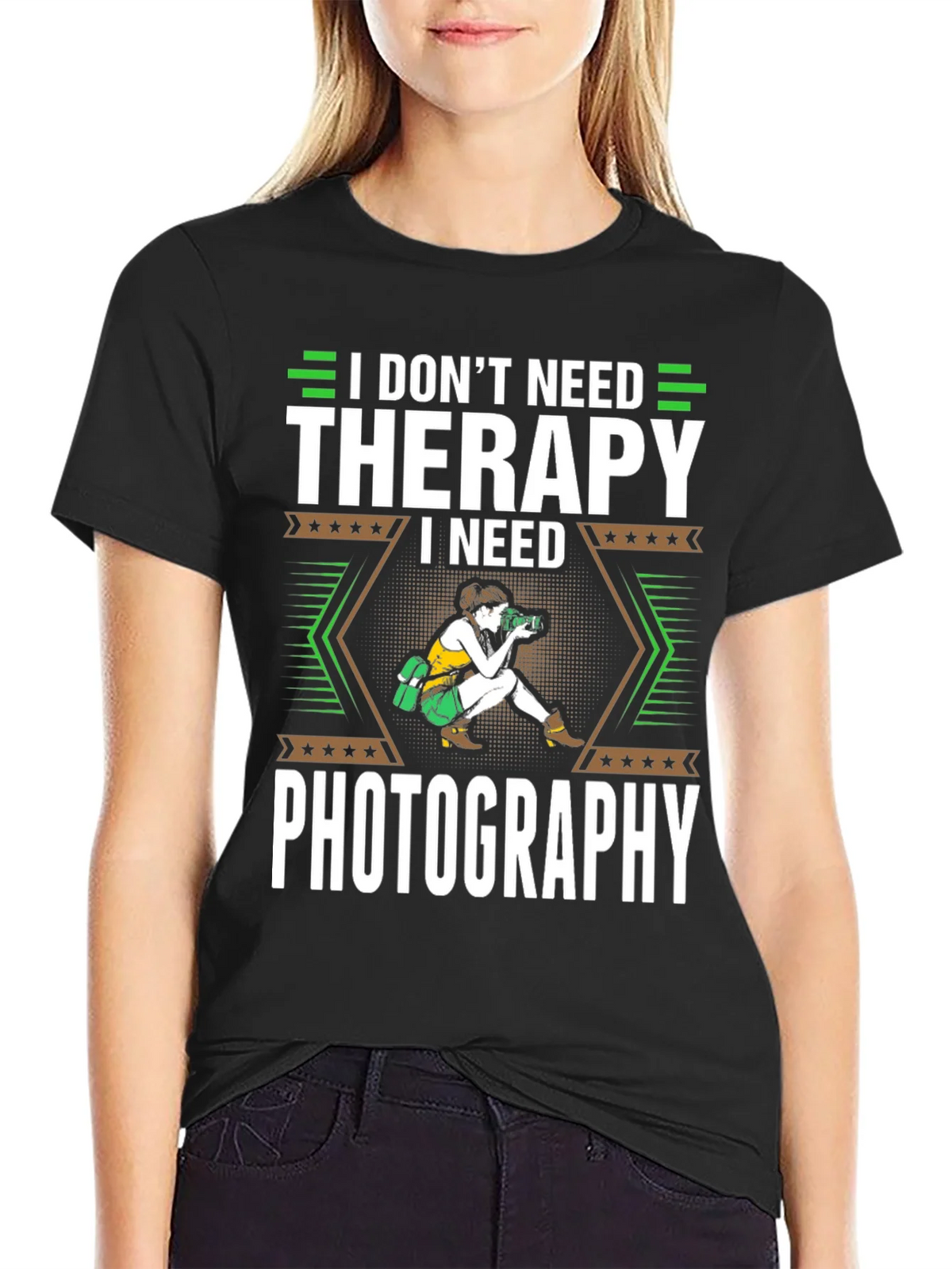 I Dont Need Therapy I Photography T-Shirt product image 2