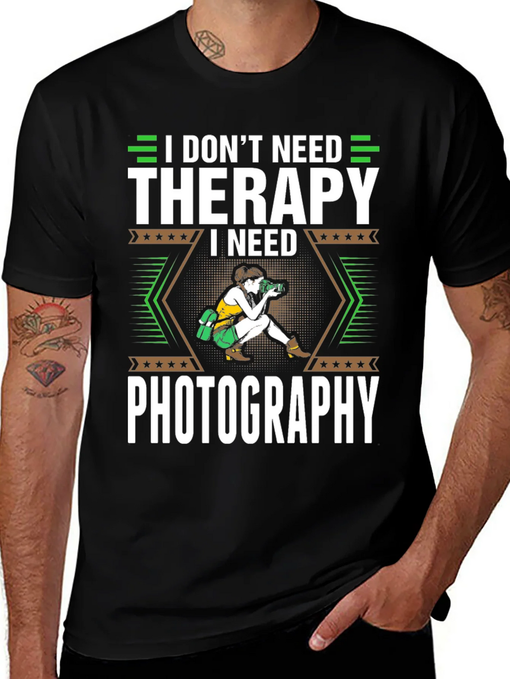 I Dont Need Therapy I Photography T-Shirt product image 1
