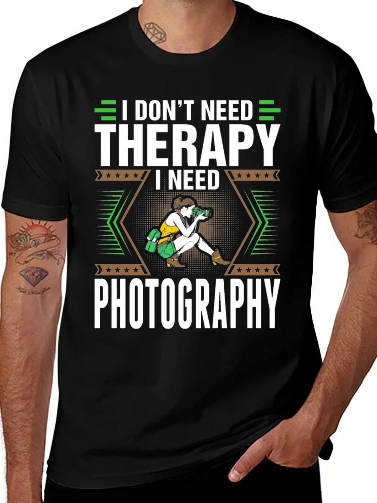 I Dont Need Therapy I Photography T-Shirt product image 1