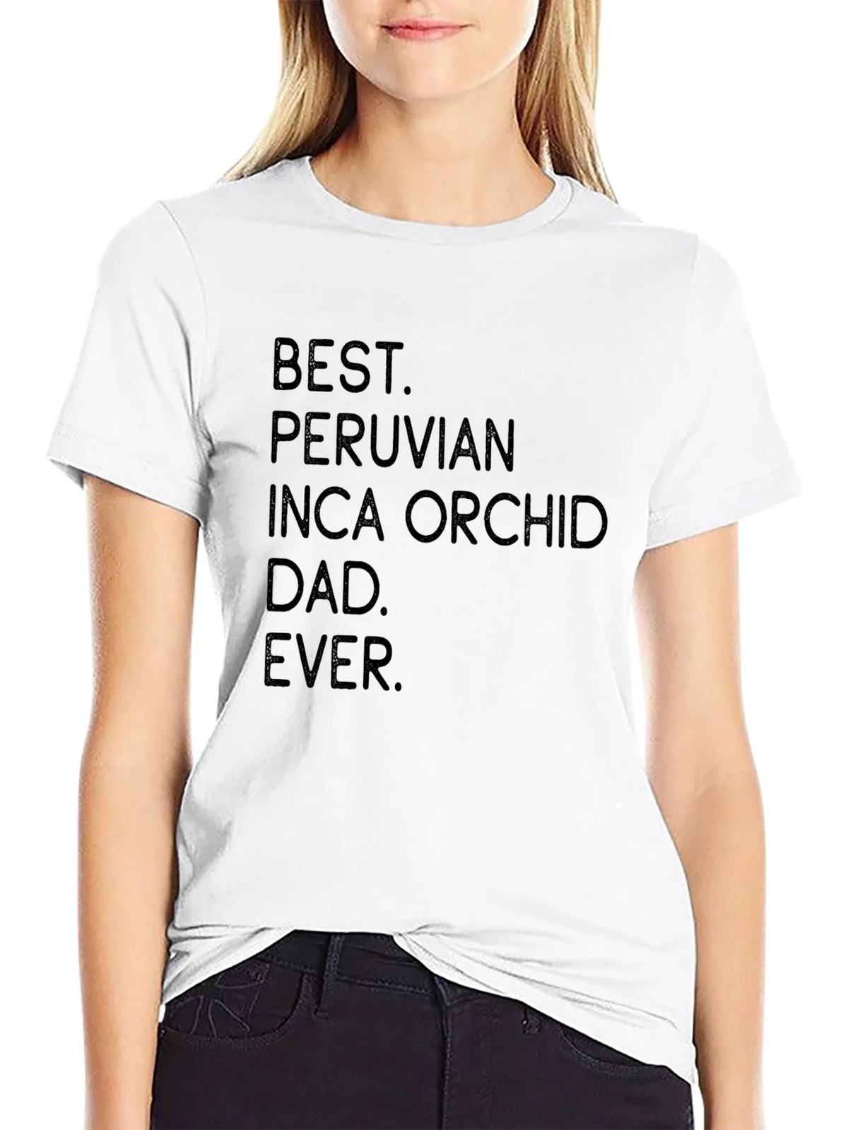 Best Peruvian Inca Orchid Dad Ever T-Shirt product image 8