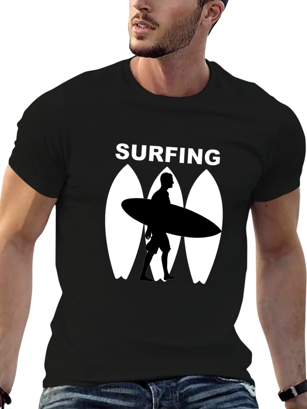 Surfing Silhouette T-Shirt product image 6