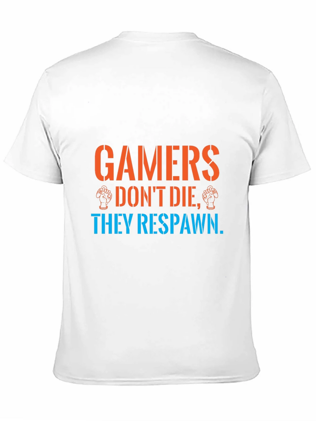 Gamers Respawn Black T-Shirt - Funny Gaming Tee product image 10