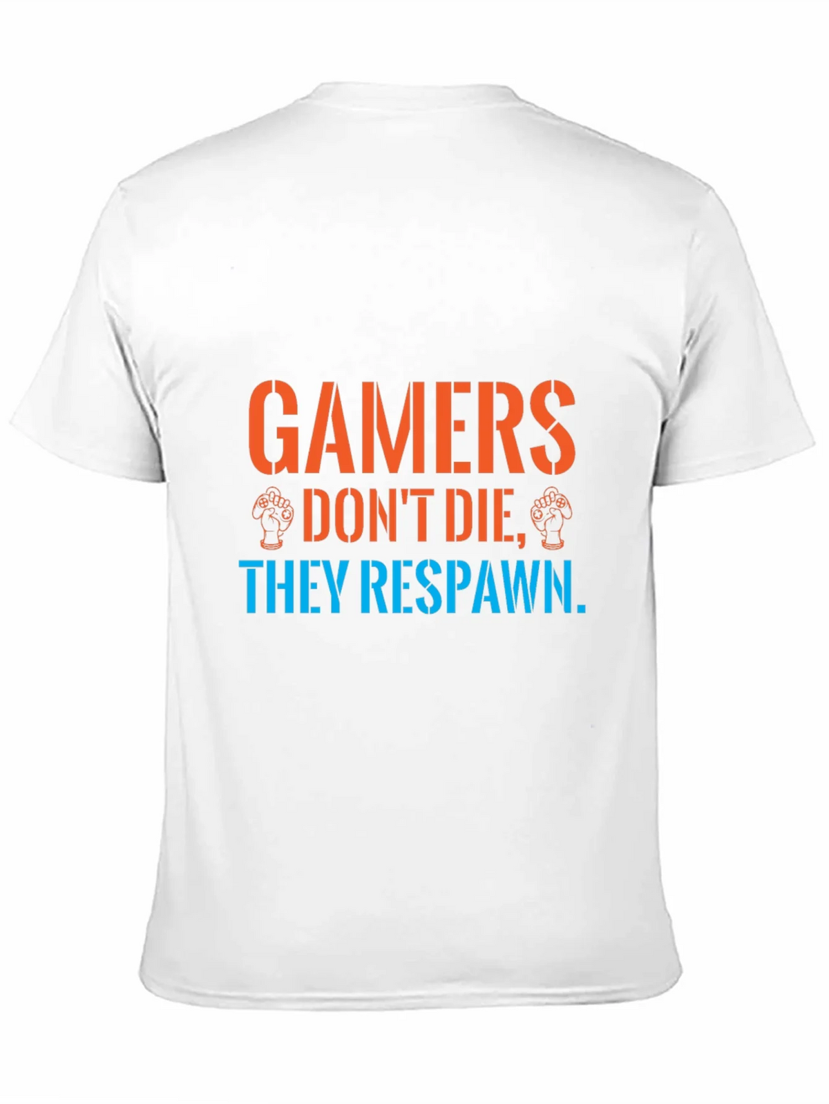 Gamers Respawn Black T-Shirt - Funny Gaming Tee product image 10