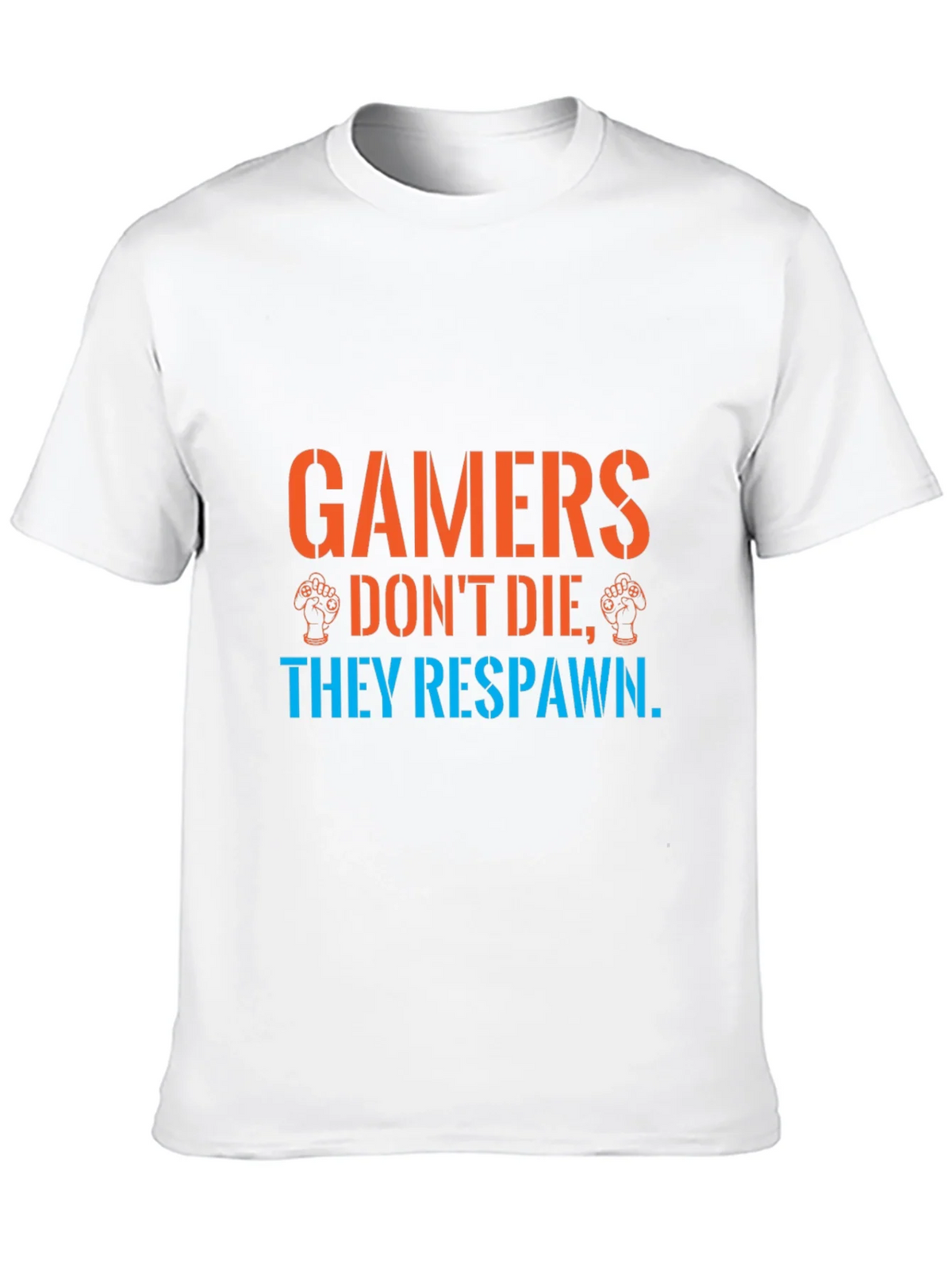 Gamers Respawn Black T-Shirt - Funny Gaming Tee product image 9
