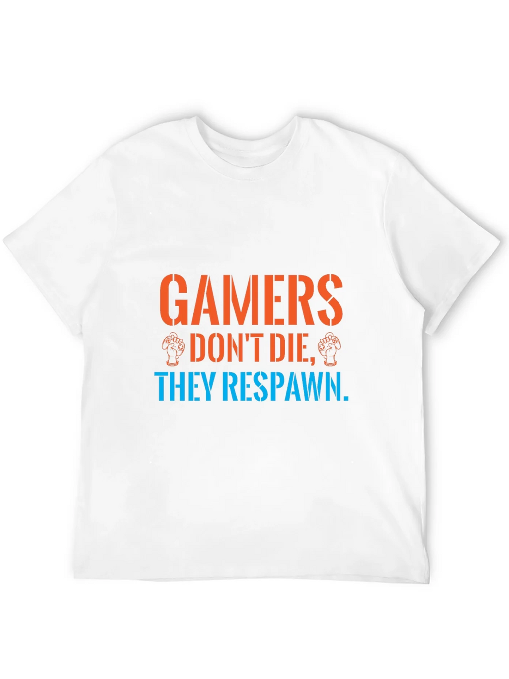 Gamers Respawn Black T-Shirt - Funny Gaming Tee product image 11