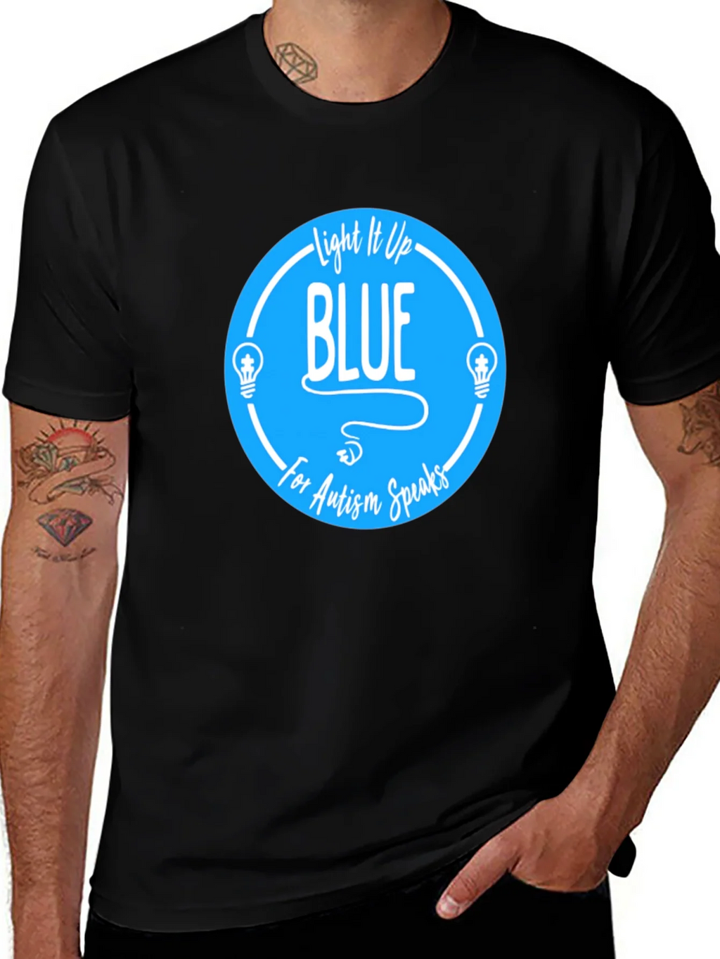 Light It Up Blue Autism Speaks T-Shirt product image 1