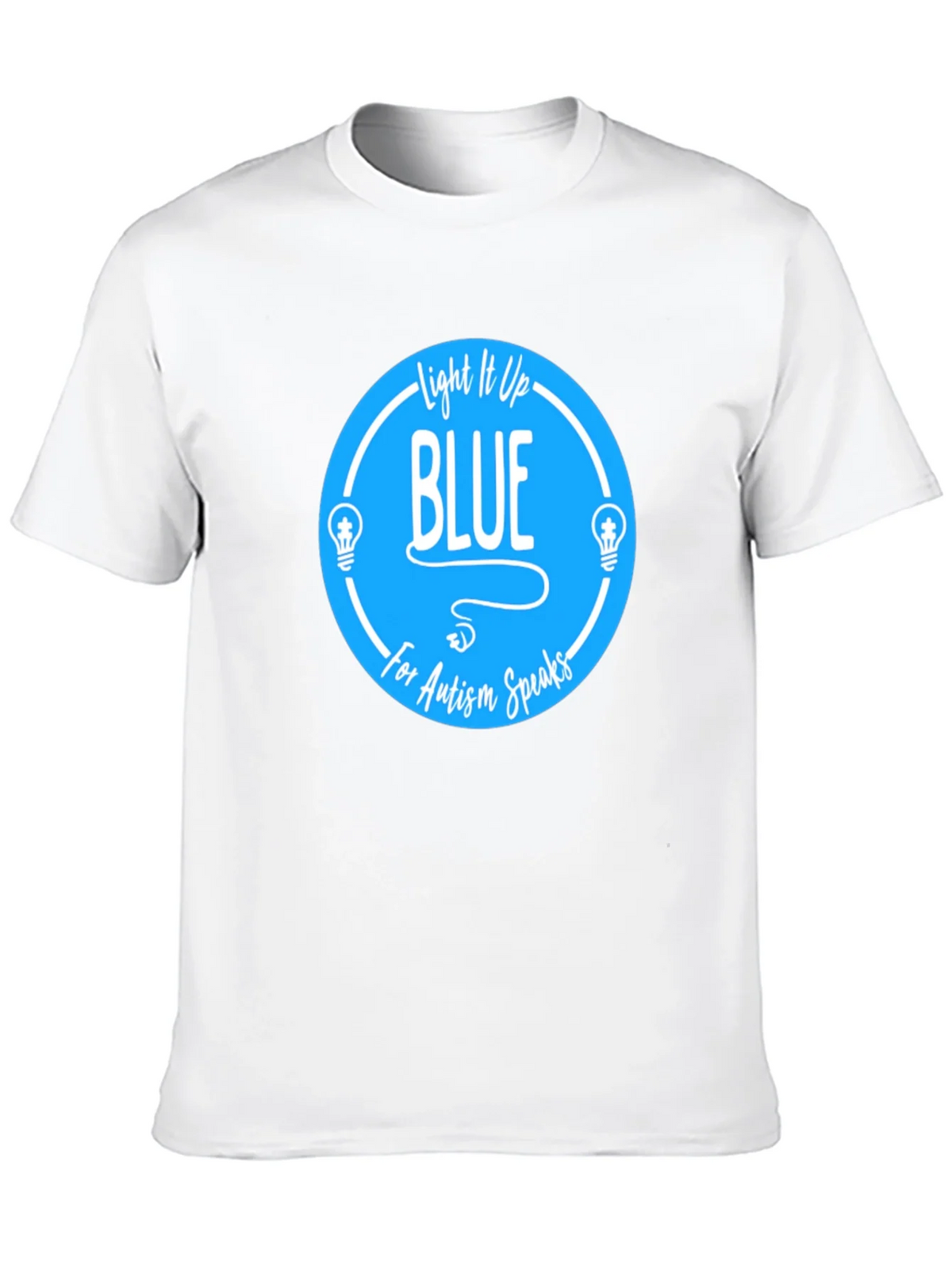 Light It Up Blue Autism Speaks T-Shirt product image 9