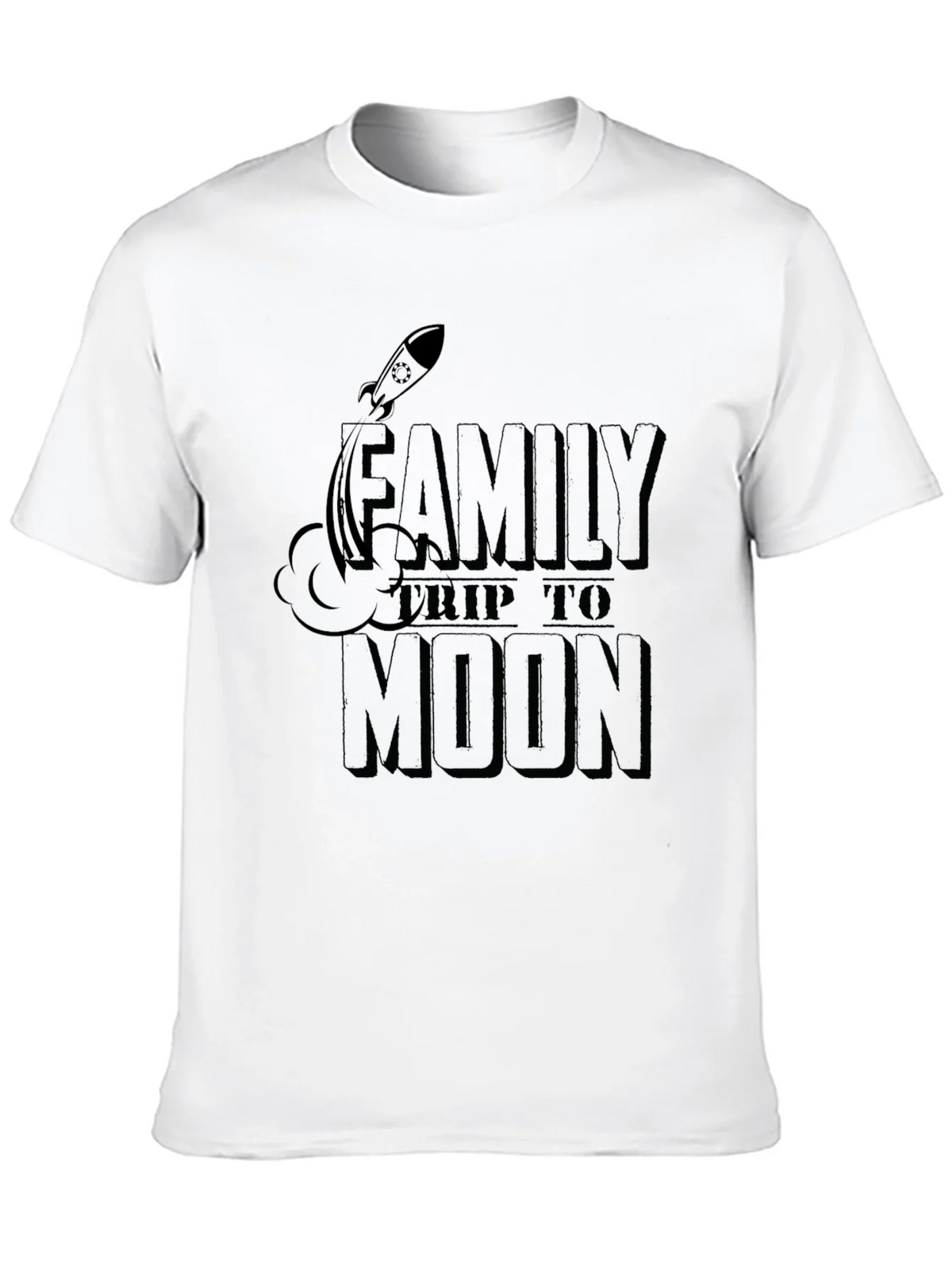 Family Trip to Moon Graphic T-Shirt product image 9