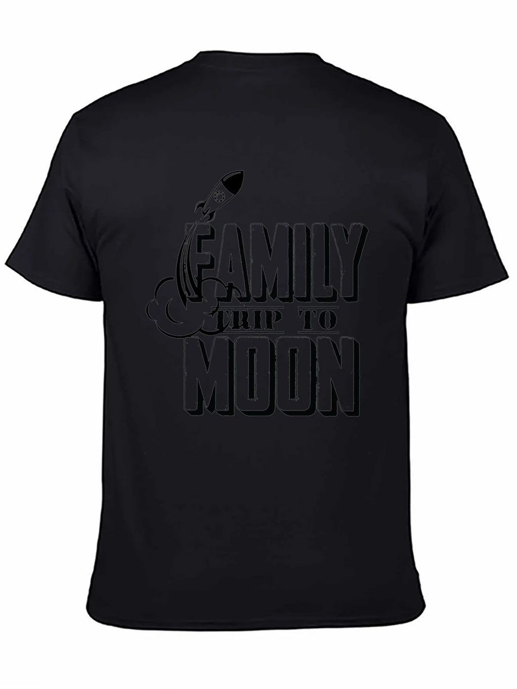 Family Trip to Moon Graphic T-Shirt product image 4
