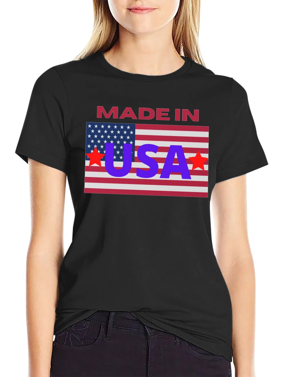 Made in USA Patriotic T-Shirt product image 2