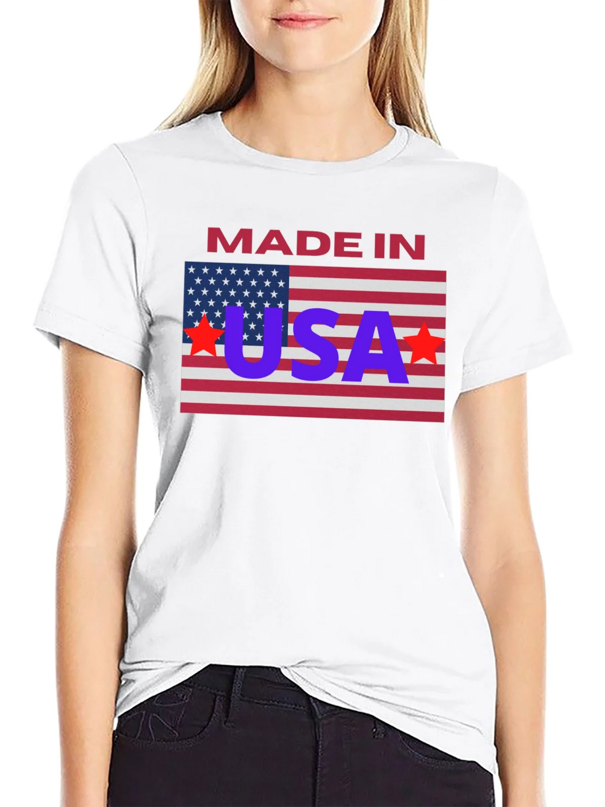 Made in USA Patriotic T-Shirt product image 8