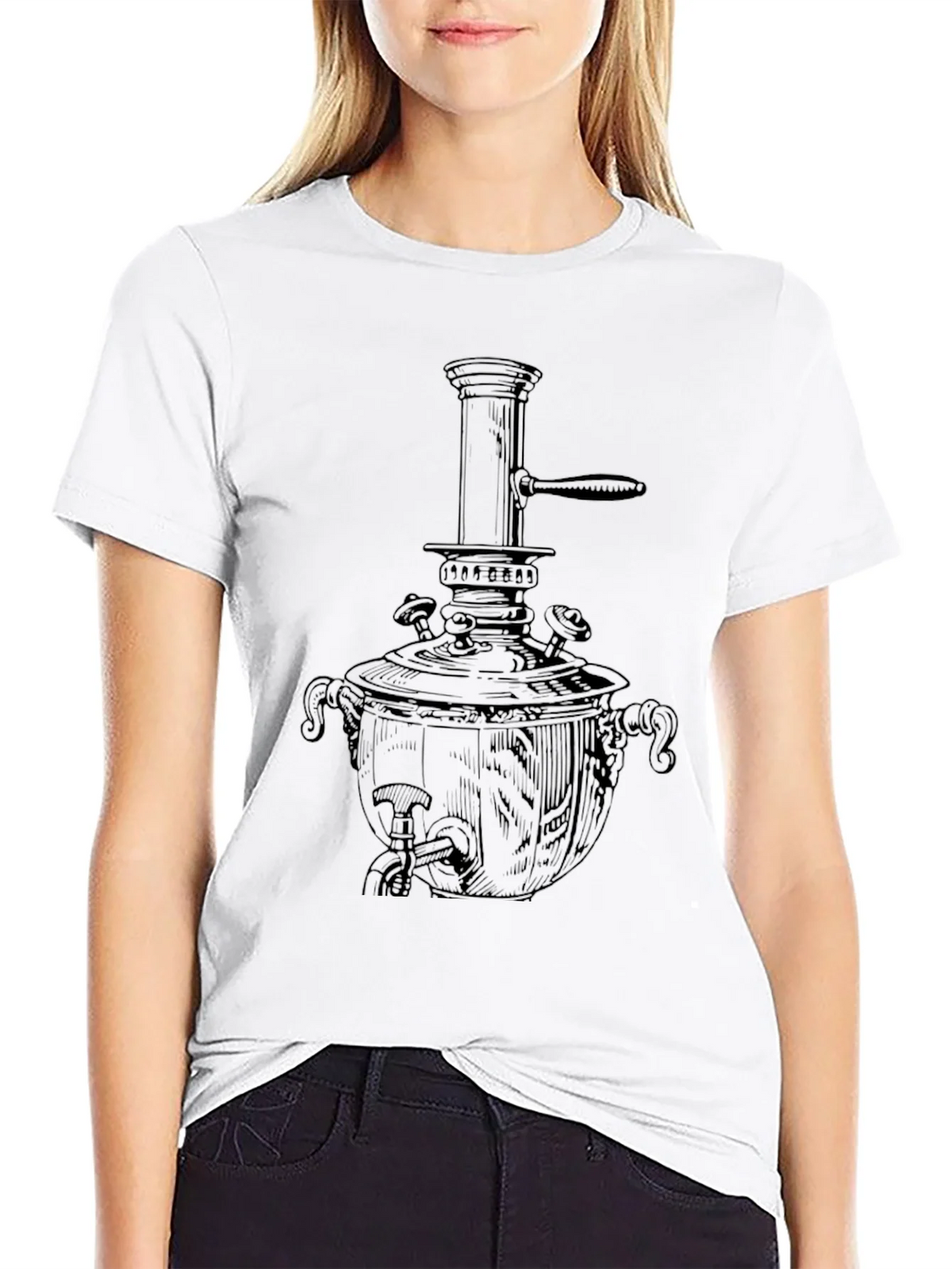 Vintage Samovar T-Shirt - Unique Design product image 8