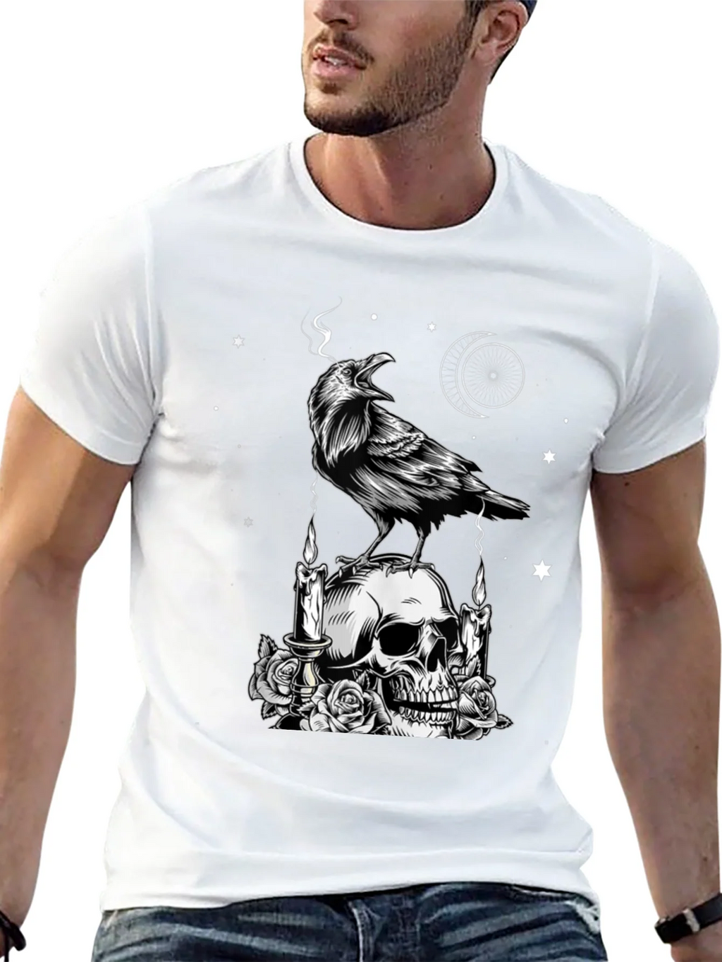 Raven & Skull Graphic Tee product image 12